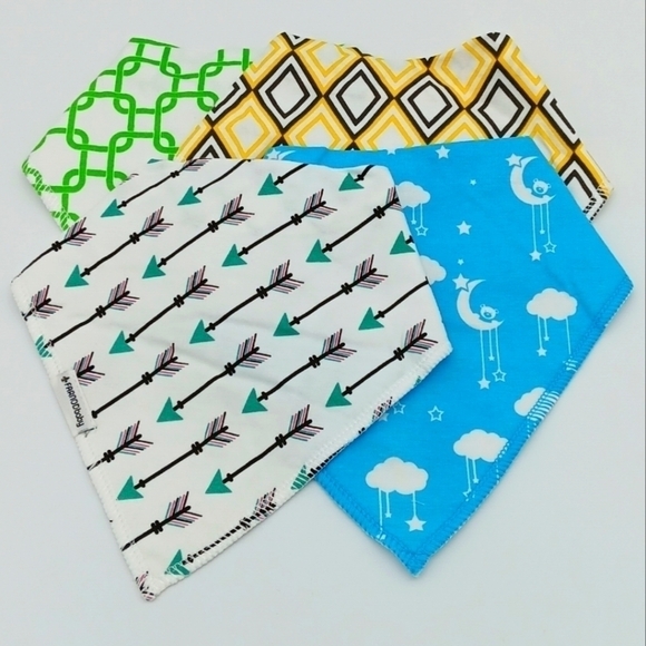 Farnodbaby 4 pc unisex bib set NWT - Picture 3 of 6
